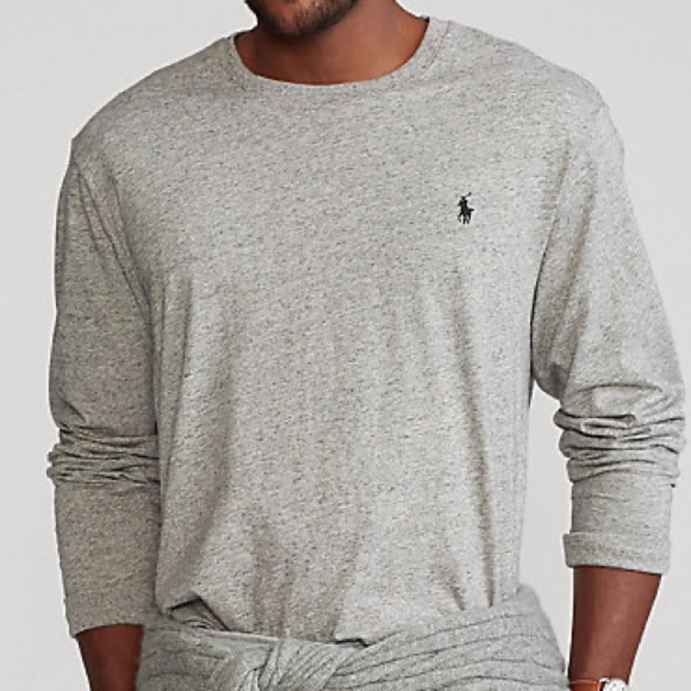 Polo Grey Long Sleeve Size Large